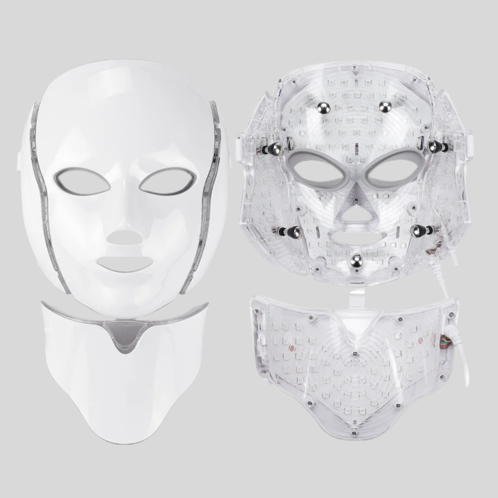 Radiance LED Therapy Mask Light Modes 7 Colors Anti-Aging Acne Care Skin Brightening