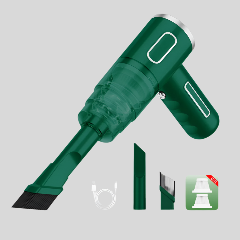 AutoClean Car Vacuum Cordless Handheld USB Rechargeable Battery