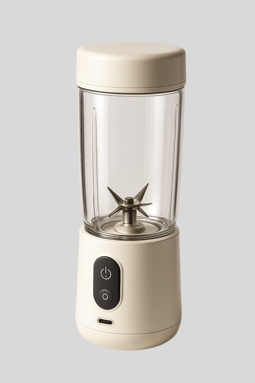 BlendGo Portable Blender USB Rechargeable Personal Blender  380ml High-Speed Blades