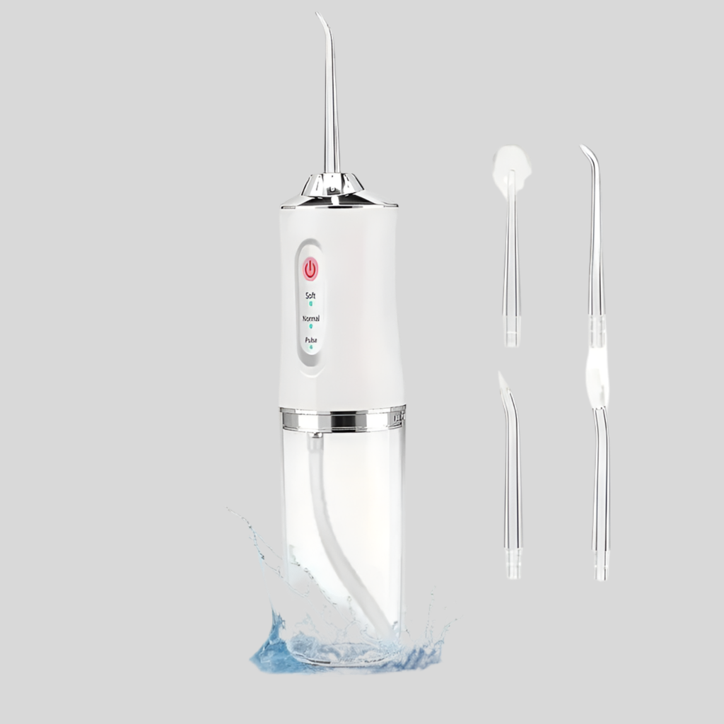 HydroFloss Water Jet Flosser
Cordless Oral Irrigator 4 Interchangeable Tips USB Rechargeable