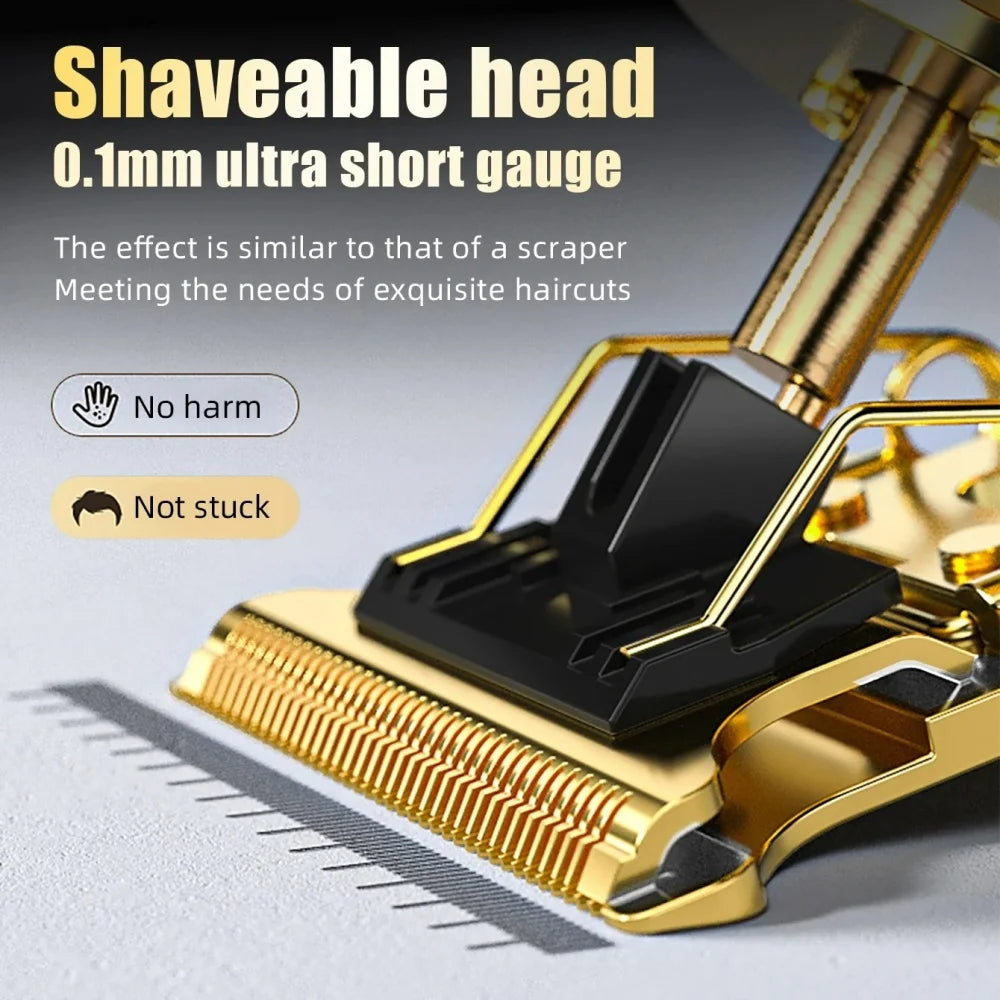 BeardMaster Pro Trimmer Rechargeable Hair & Beard Trimmer Cordless Design