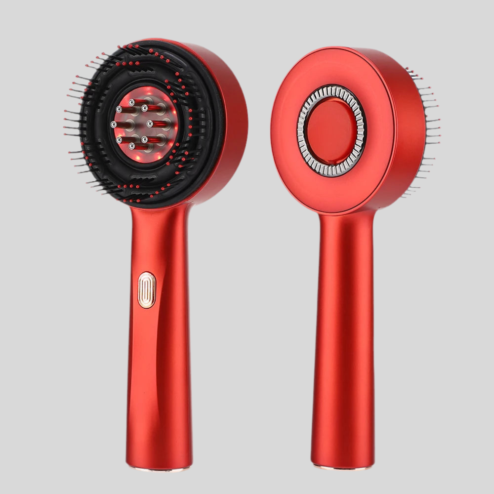 TheraComb Laser Massager Scalp & Hair Growth Brush Red Light Therapy