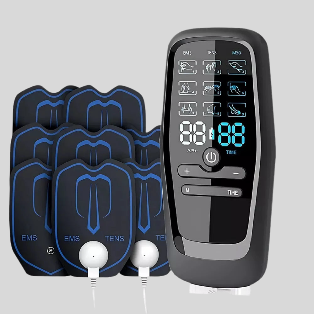 PulseEase TENS Massager USB Rechargeable Muscle Recovery, Chronic Pain Relief, Mobility Support