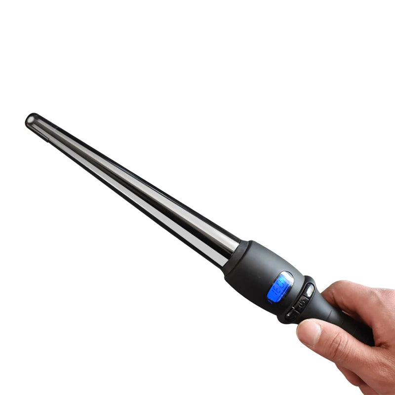 CurlWave Ceramic Wand Electric Hair Curler Wand Fast Heating Lightweight