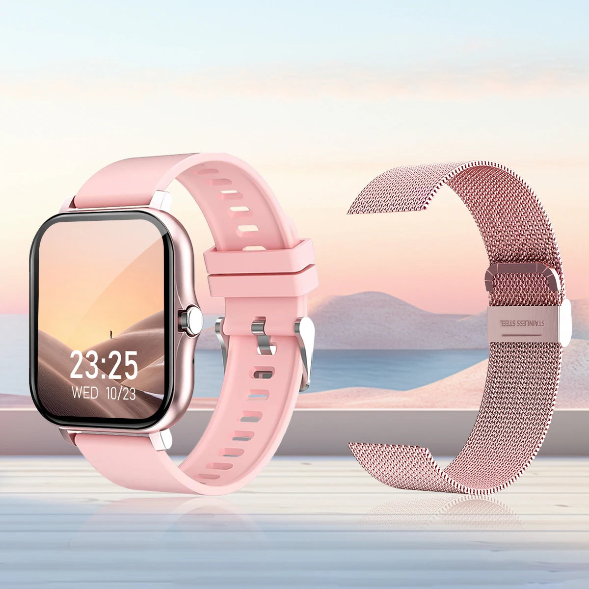 WristCall Smartwatch Smart Fitness & Communication Watch HD Touchscreen Call + Message Notifications