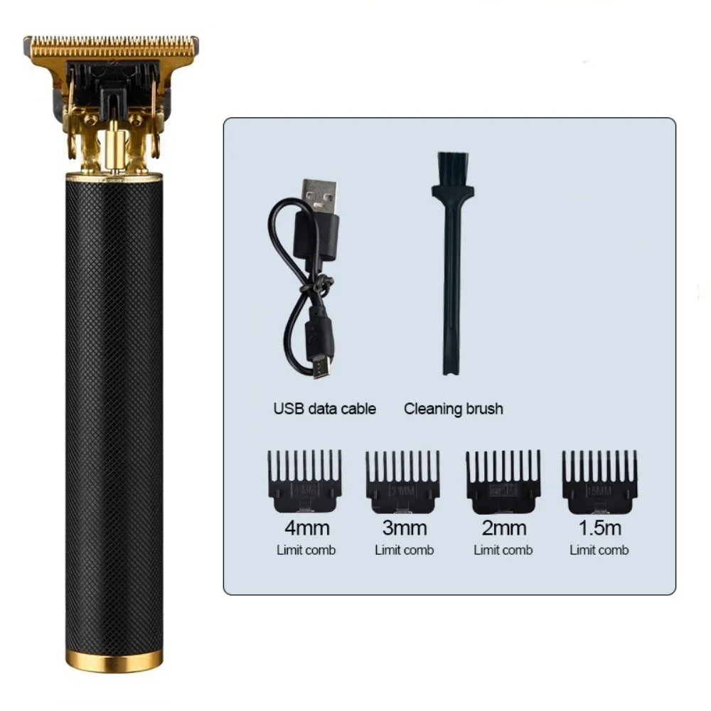BeardMaster Pro Trimmer Rechargeable Hair & Beard Trimmer Cordless Design
