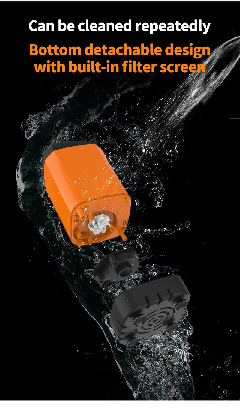 TrailShower Camping Shower Portable Electric Outdoor Shower Up to 3L/min Built-In LED Lantern