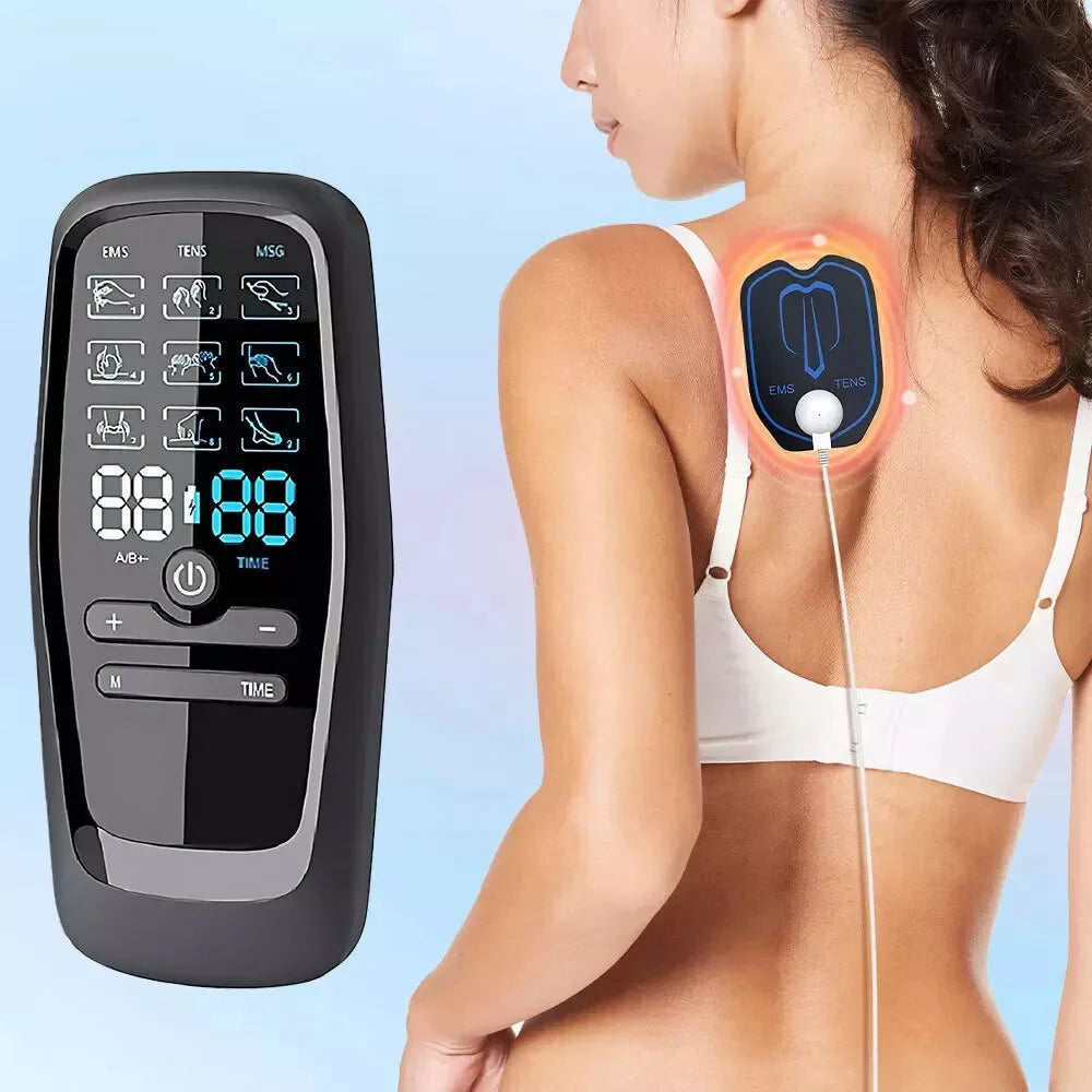 PulseEase TENS Massager USB Rechargeable Muscle Recovery, Chronic Pain Relief, Mobility Support