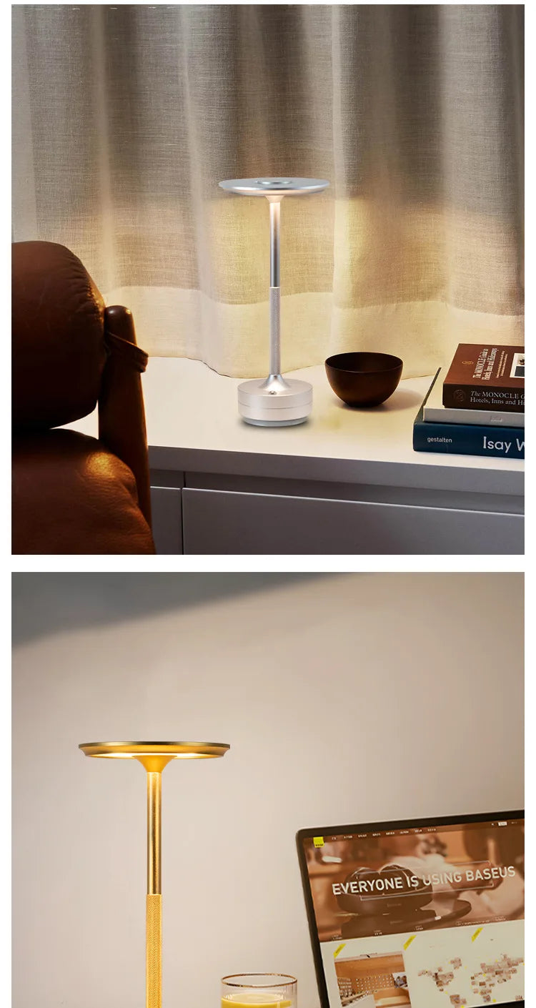 LumiCharge USB Lamp LED Desk Lamp with Wireless Charging  Light Modes Adjustable Brightness