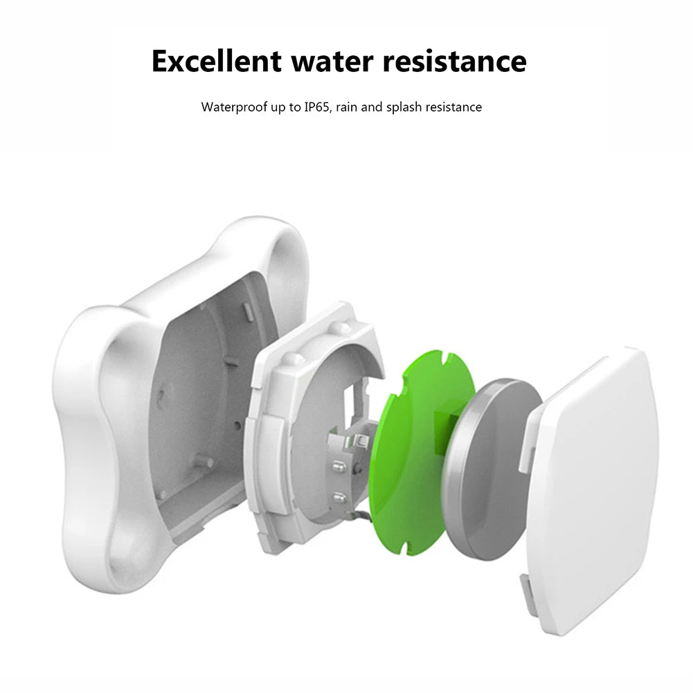 TrackPet GPS Tracker Bluetooth Pet Locator Real-time Smartphone Tracking Distance Alerts