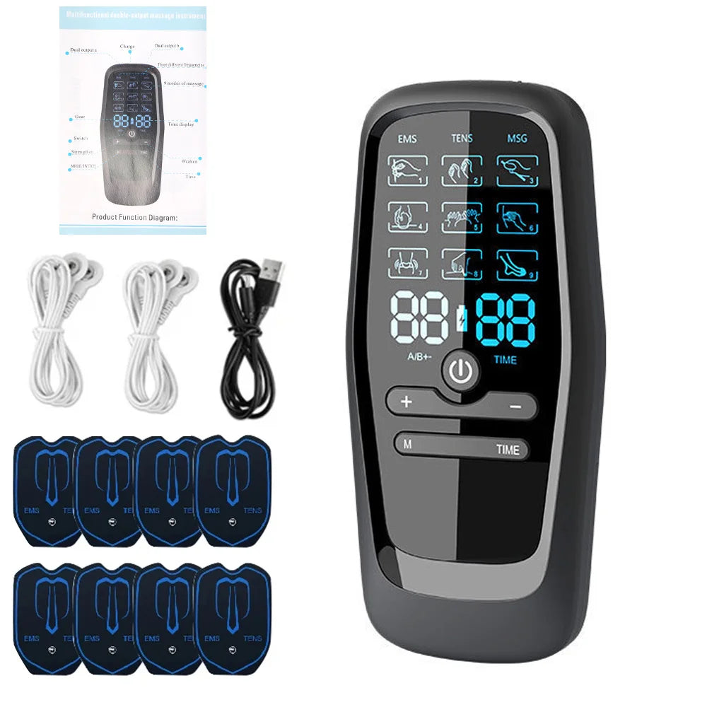 PulseEase TENS Massager USB Rechargeable Muscle Recovery, Chronic Pain Relief, Mobility Support