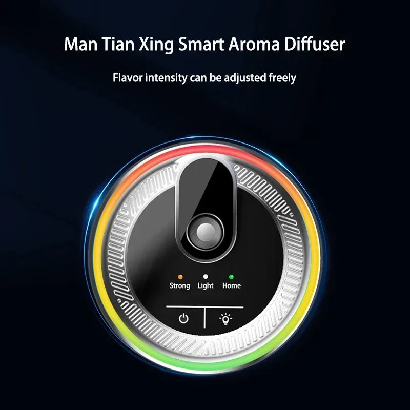 AutoAroma Car Diffuser Essential Oil Car Diffuser 1000mAh USB Rechargeable LED Night Light