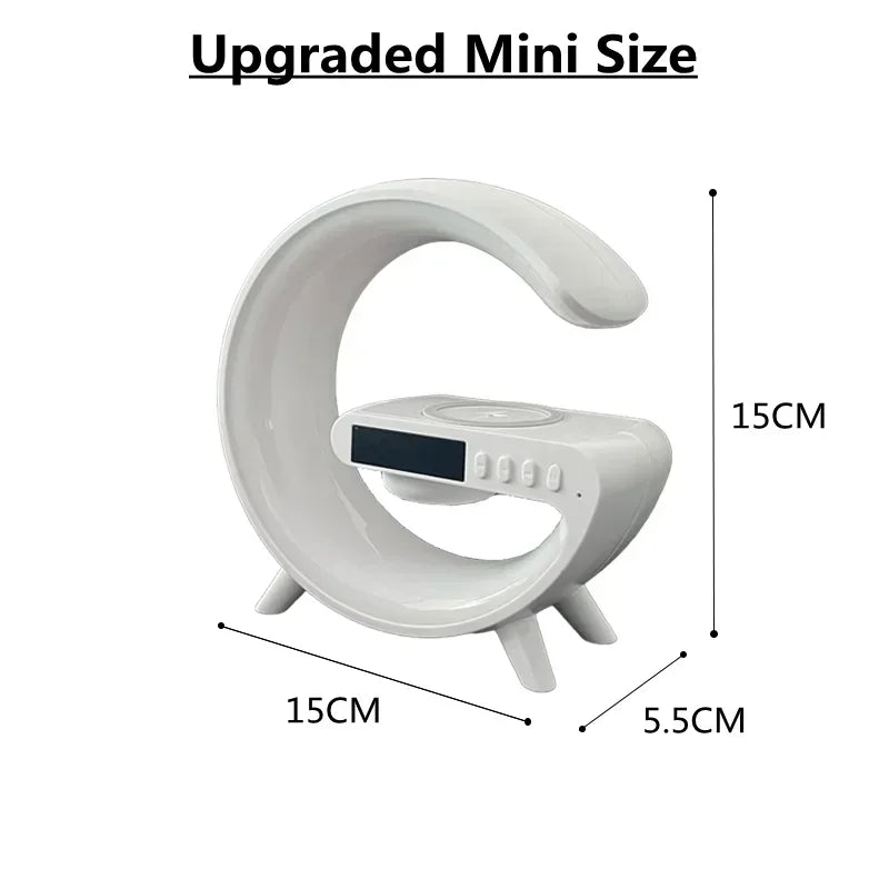 DreamStation Bedside Clock Smart Alarm Clock Qi Wireless Charger LED Soft Night Light