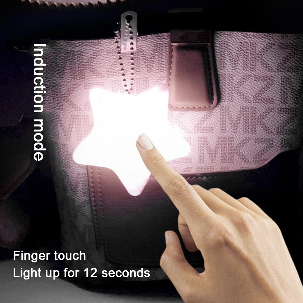 Motion-Activated LED Bag Light USB Rechargeable Purse Lighting, Nightlight, Kids’ Rooms