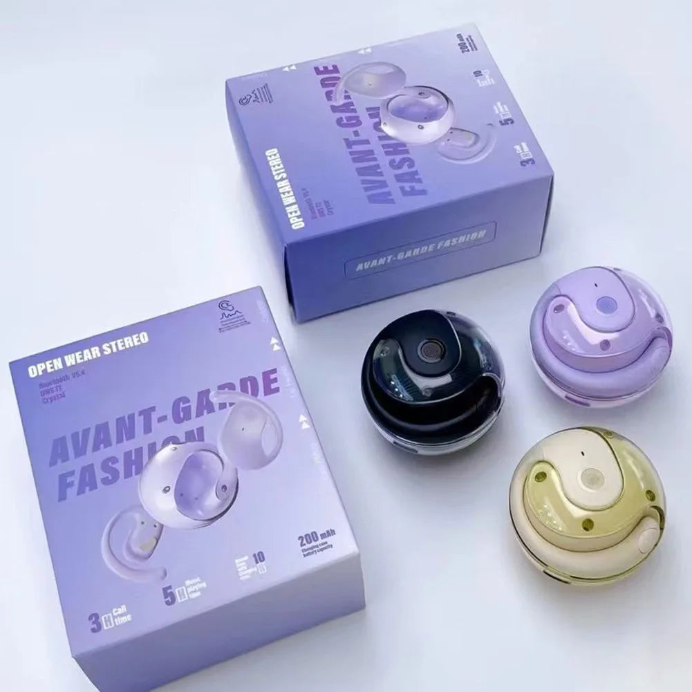 GlobeTalk Earbuds AI-Powered Translation Earbuds Bluetooth 5.0 Audio Noise-Canceling Mic