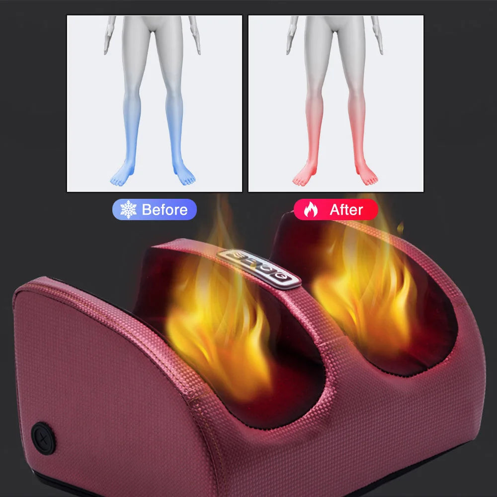 SootheStep Heated Foot Spa Electric Foot Massager Spa Anti-Slip Base Temperature Control