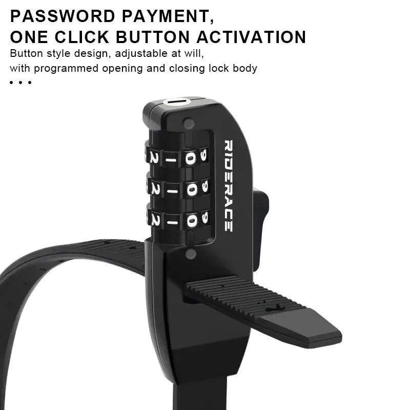LockSafe Combination Lock 3-Digit Combination Travel Lock Gym Lockers, Travel, Bikes, Outdoor Gear