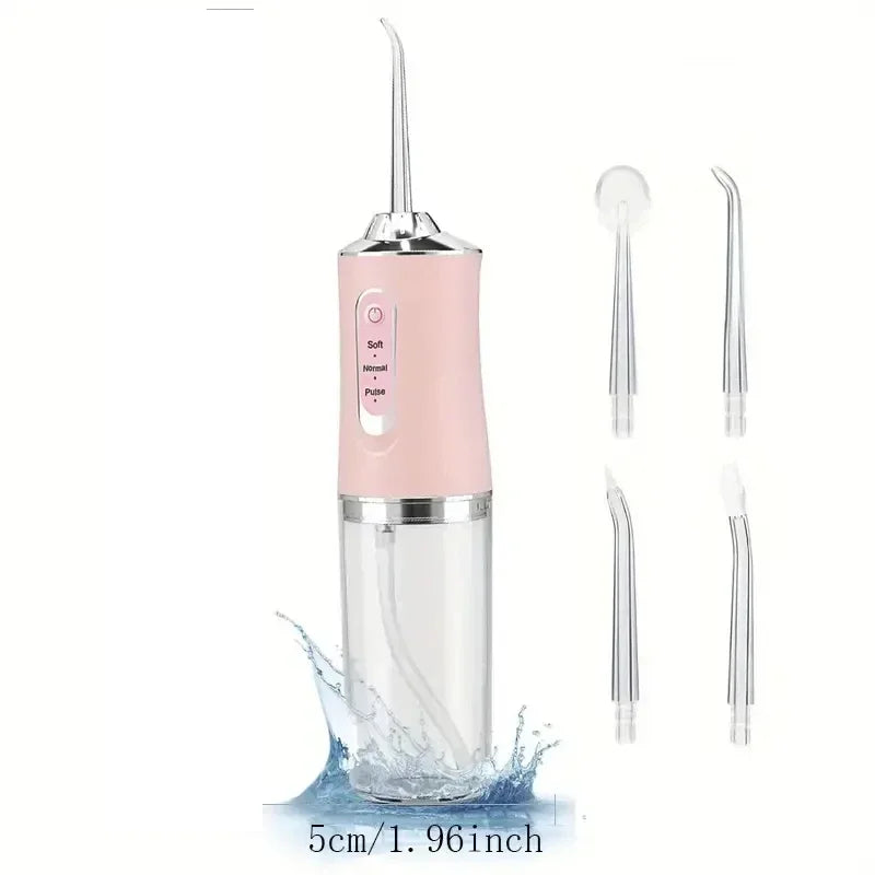 HydroFloss Water Jet Flosser
Cordless Oral Irrigator 4 Interchangeable Tips USB Rechargeable