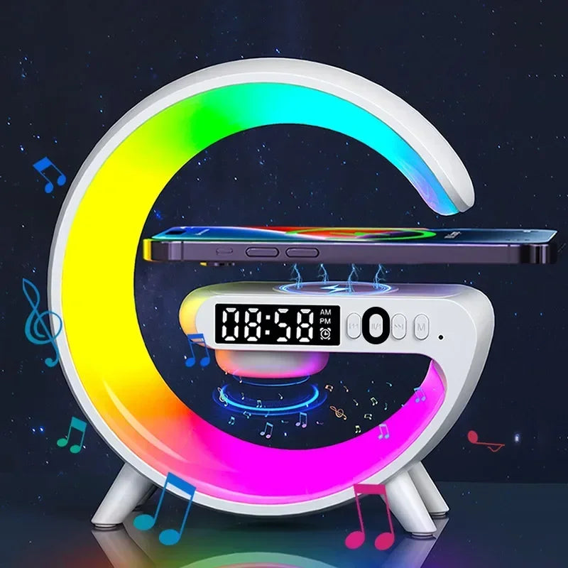 DreamStation Bedside Clock Smart Alarm Clock Qi Wireless Charger LED Soft Night Light