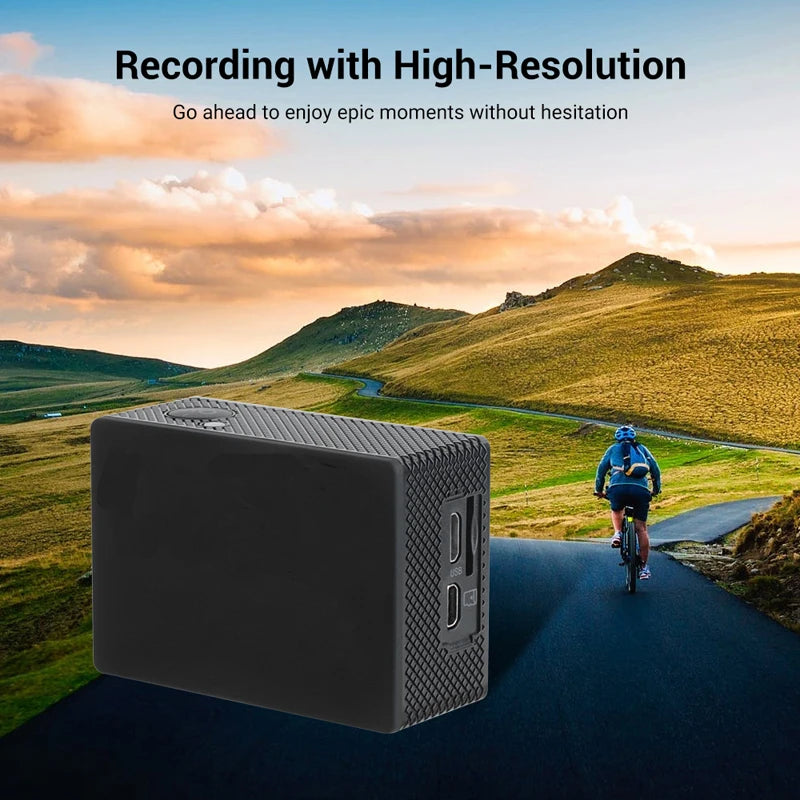 AquaCam 4K Action Camera Waterproof Sports Action Camera  4K UHD (also supports 1080p @ 60fps)