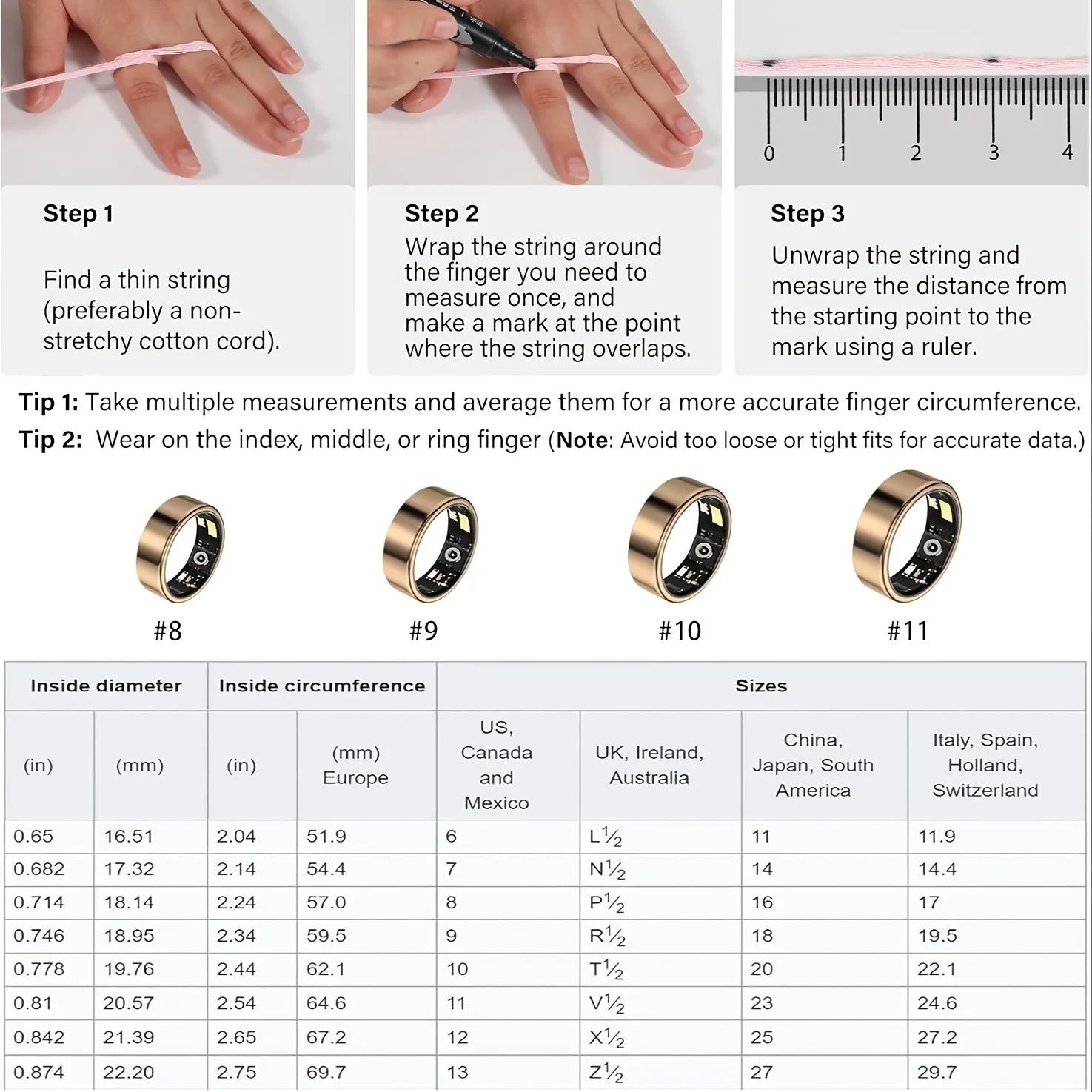 DreamRing Sleep Tracker Heart Rate Monitoring  Activity Tracking