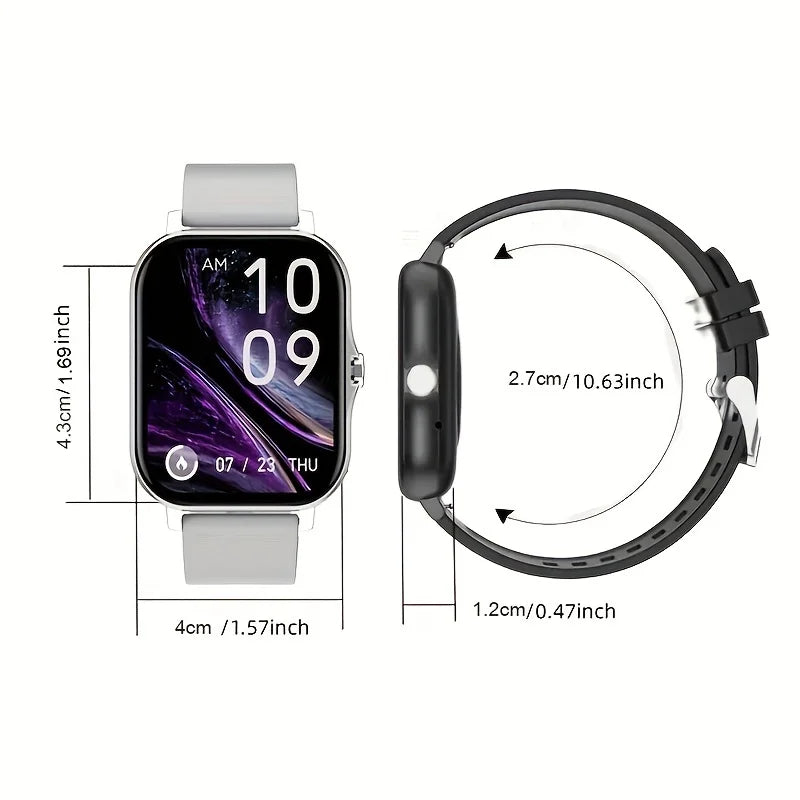 WristCall Smartwatch Smart Fitness & Communication Watch HD Touchscreen Call + Message Notifications
