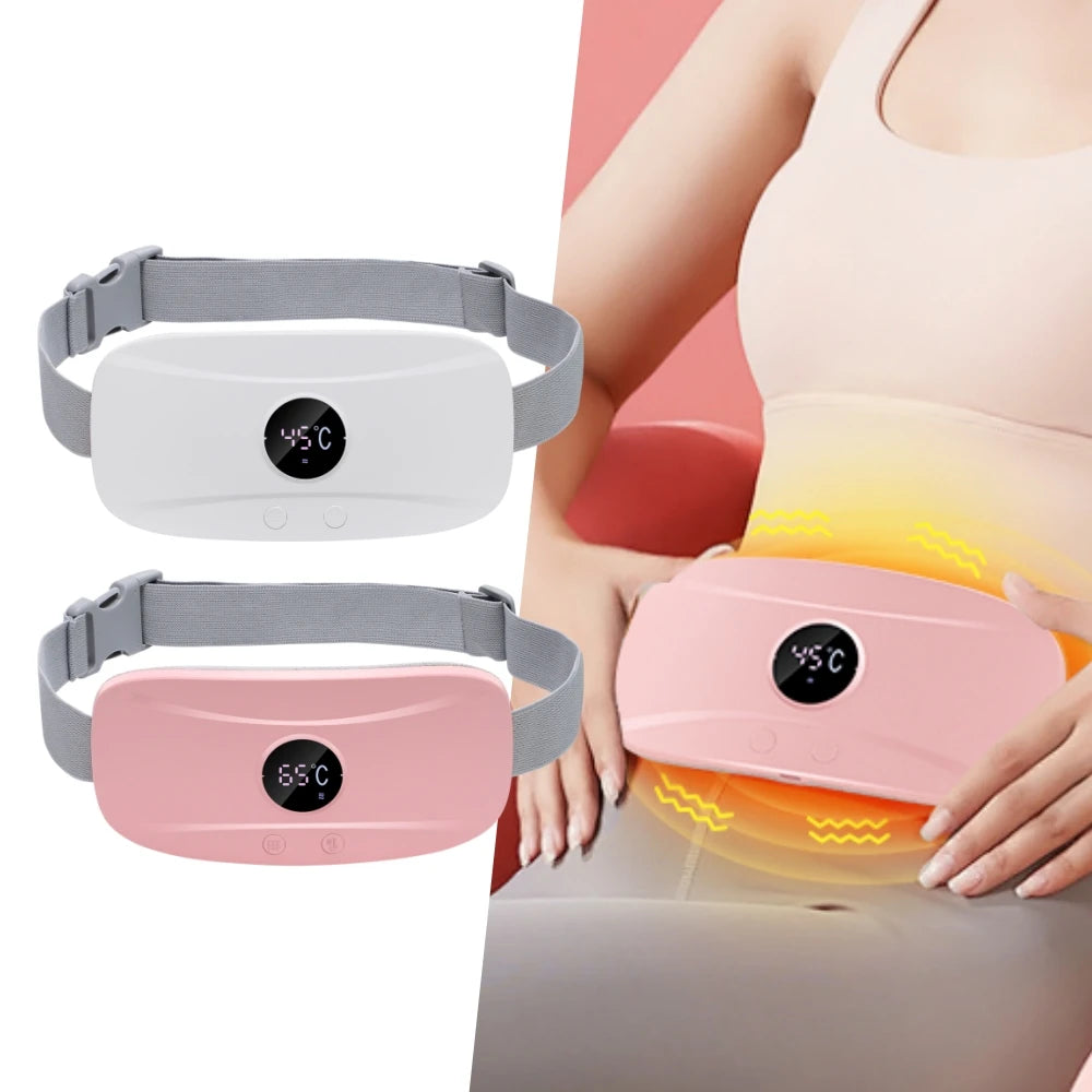 CozyRelief Heating Pad  USB-Powered Heating Belt Adjustable Vibration Massage