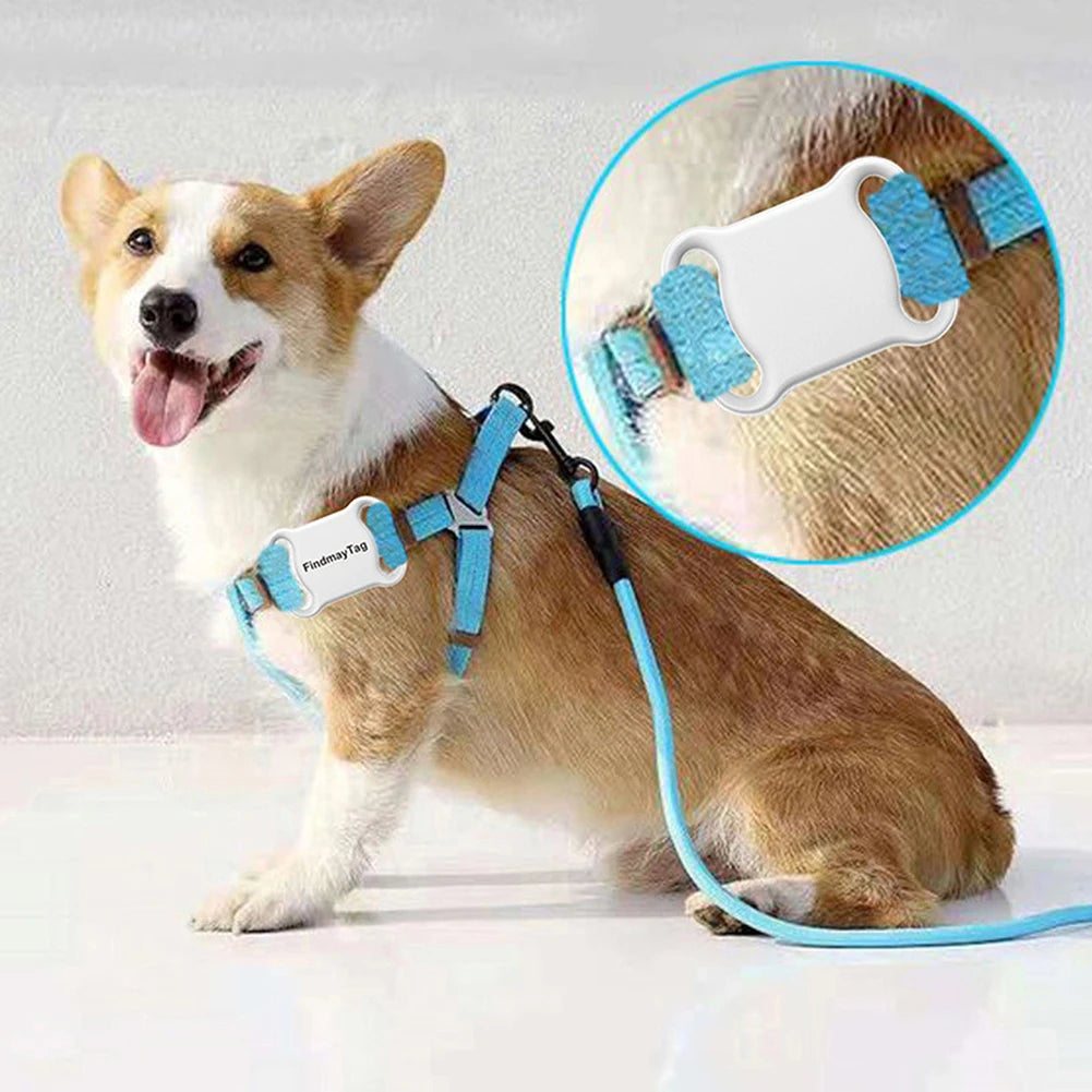 TrackPet GPS Tracker Bluetooth Pet Locator Real-time Smartphone Tracking Distance Alerts