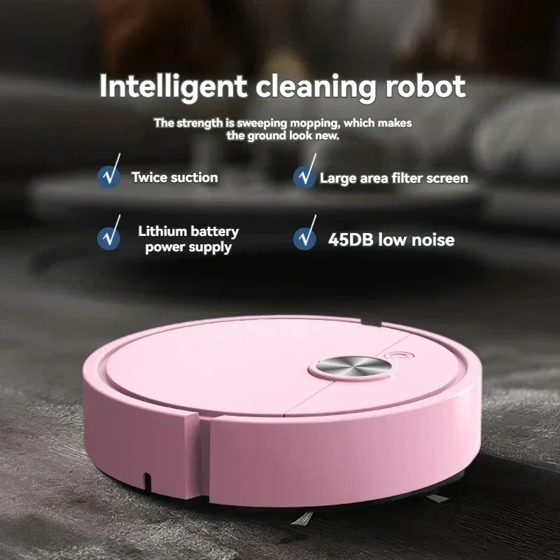 SweepBot 4000 Robotic Vacuum Cleaner Smart Sensors with Anti-Collision Detection