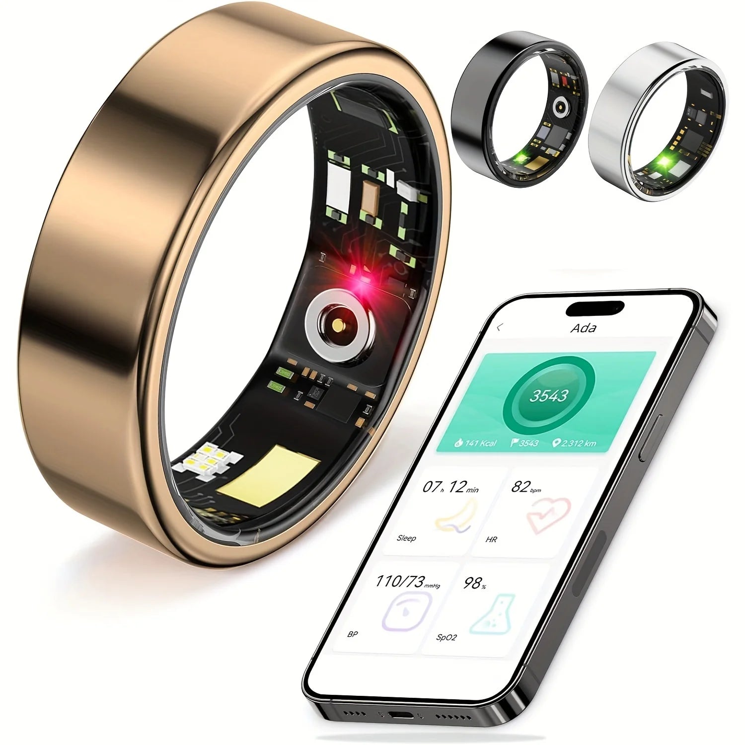 DreamRing Sleep Tracker Heart Rate Monitoring  Activity Tracking
