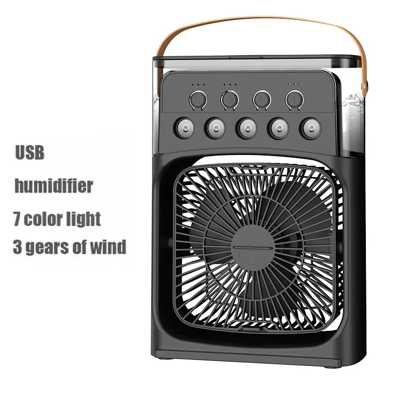AeroChill 3-in-1 Air Cooler Personal Air Cooler Fan + Humidifier + Night Light