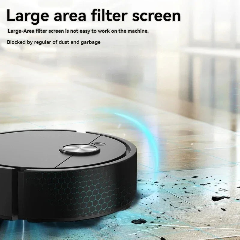 SweepBot 4000 Robotic Vacuum Cleaner Smart Sensors with Anti-Collision Detection