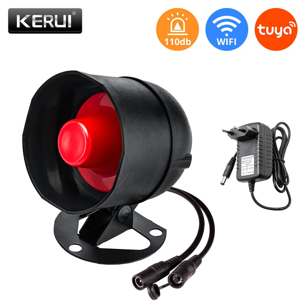 SecureHome Alarm Kit Wireless Smart Home Alarm System Real-Time Monitoring