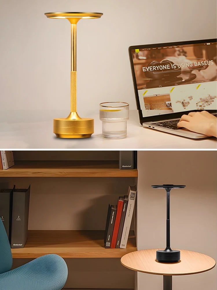 LumiCharge USB Lamp LED Desk Lamp with Wireless Charging  Light Modes Adjustable Brightness
