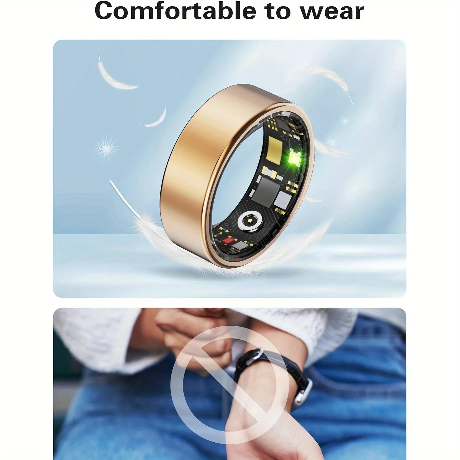 DreamRing Sleep Tracker Heart Rate Monitoring  Activity Tracking