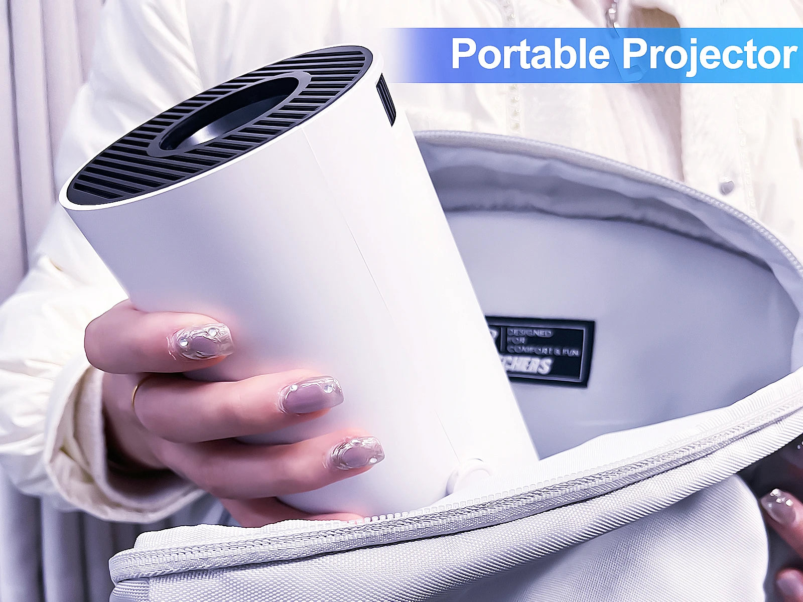 CinemaLite Magic 720P Projector HDMI, USB, Wireless Screen Mirroring  HD Mini Projector
