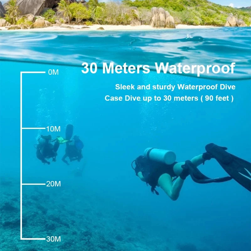 AquaCam 4K Action Camera Waterproof Sports Action Camera  4K UHD (also supports 1080p @ 60fps)