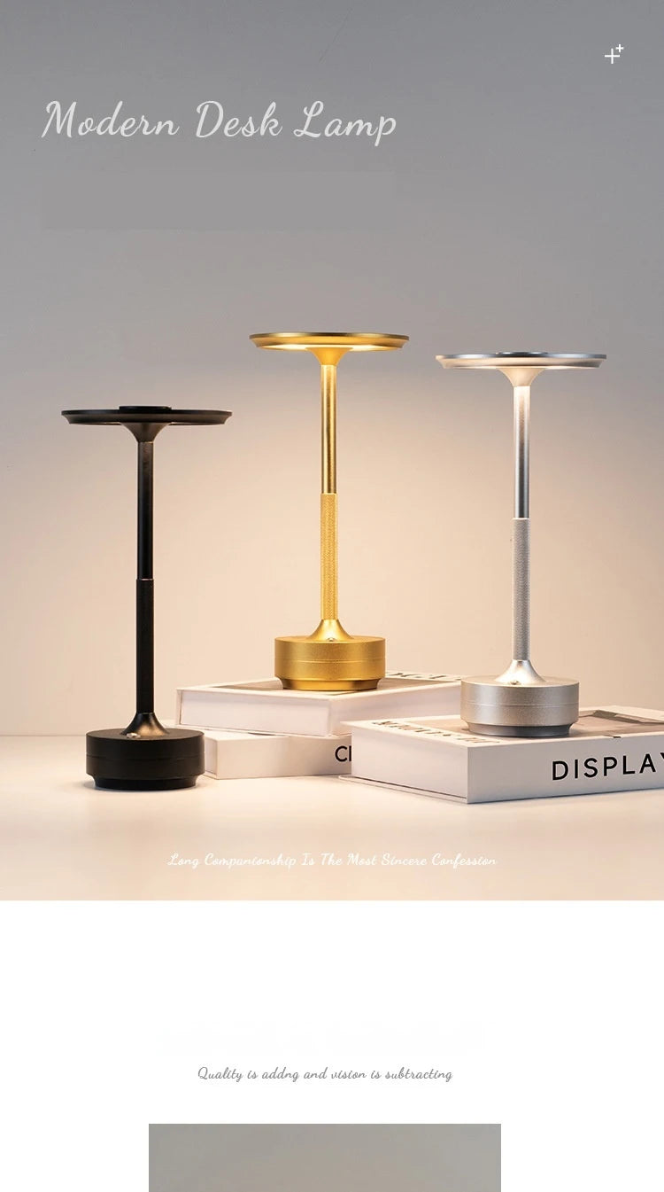 LumiCharge USB Lamp LED Desk Lamp with Wireless Charging  Light Modes Adjustable Brightness