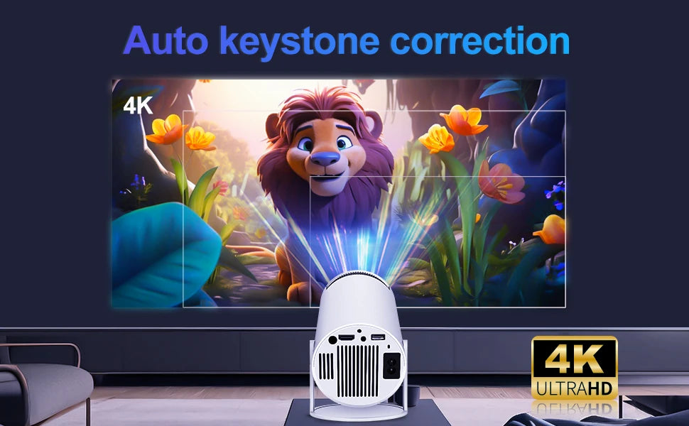 CinemaLite Magic 720P Projector HDMI, USB, Wireless Screen Mirroring  HD Mini Projector